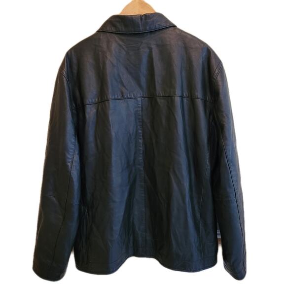 Perry Ellis Portfolio Lambskin Jacket size XL - Picture 2 of 9